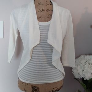 Calvin Klein ladies sweater top - size Small Petite